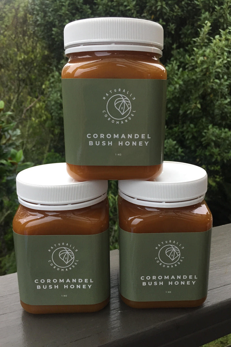 Bush Honey 1kg Naturally Coromandel
