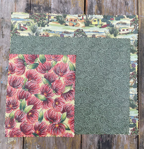 Beeswax Wrap Starter Pack - A Kiwiana Summer