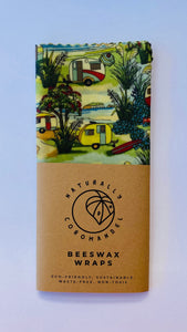 Beeswax Wrap - Retro Caravans