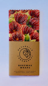 Beeswax Wrap - Pōhutukawa